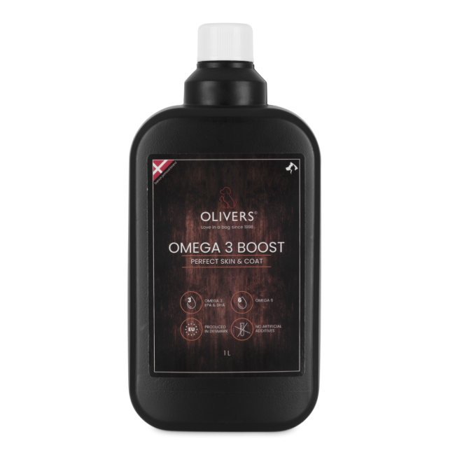 OLIVERS omega 3 boost - inkl. pumpe 1 l